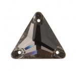 Треугольник (Люкс) - Sun-shine - Black Diamond - 12*12 мм  